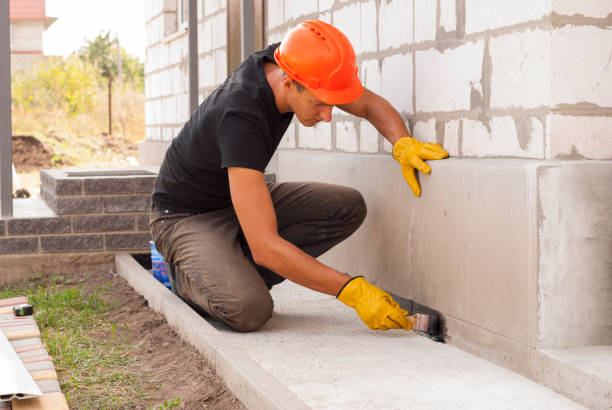 Crawl space vapor barrier installation in Fortville, IN